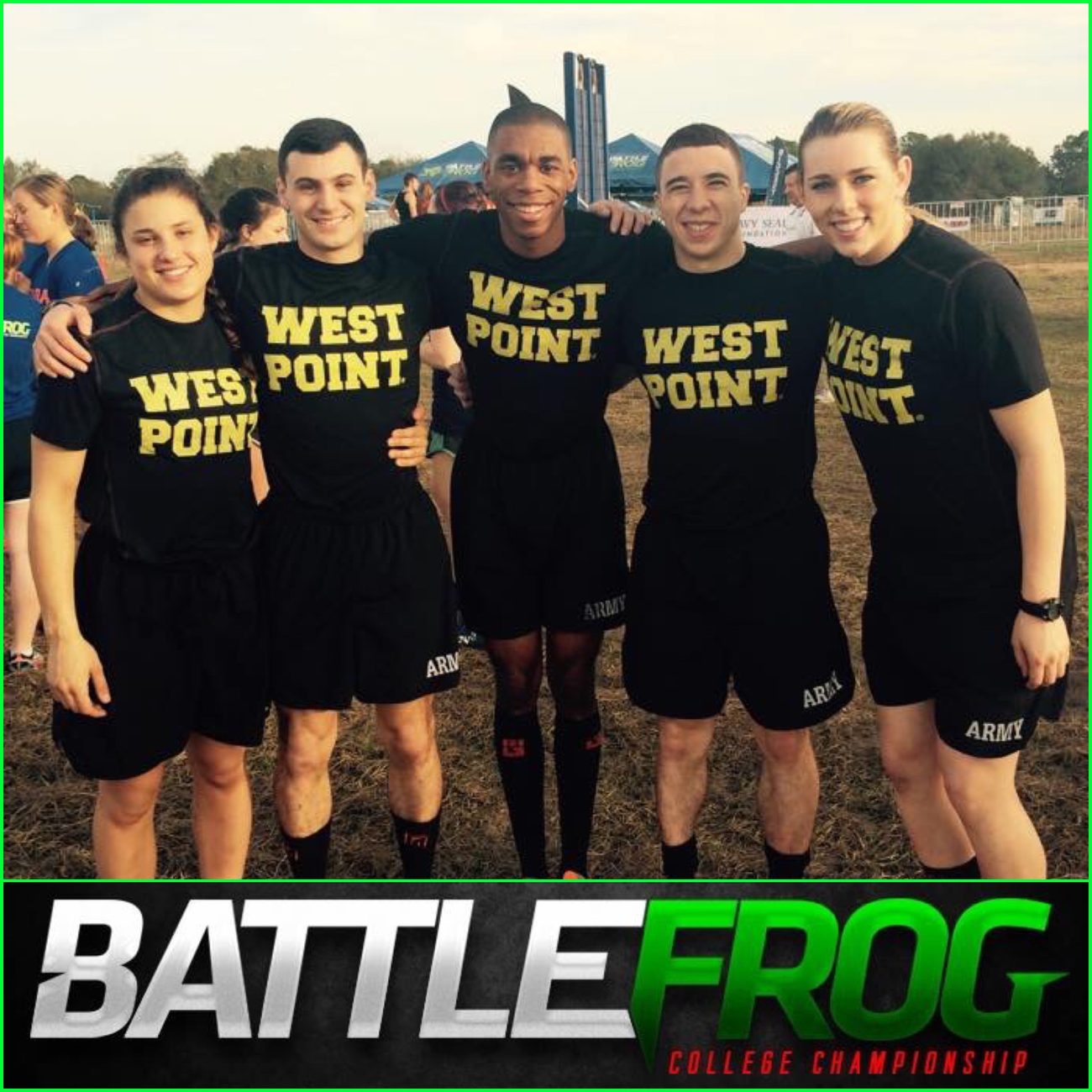 BattleFrog College Championship, 2015. West Point took the first national title in the series.