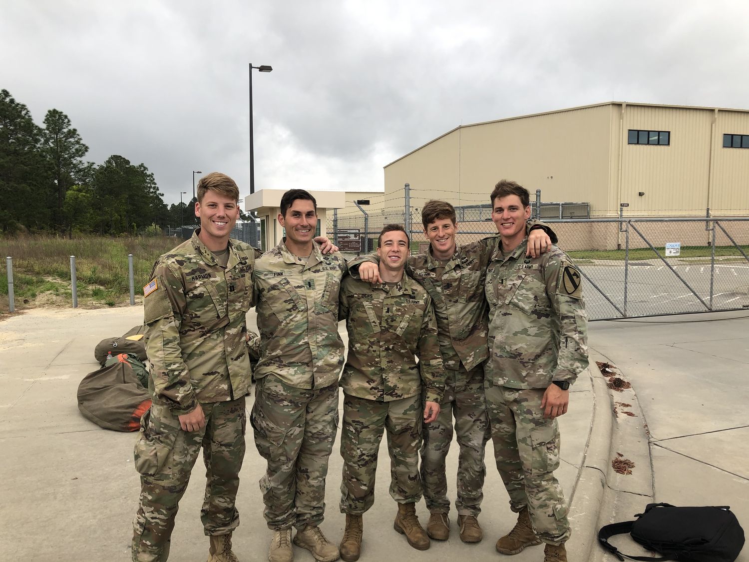 Fort Bragg. The years when somebody else was always holding the stopwatch.